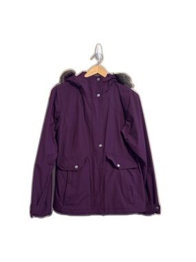 Columbia Purple Parka Coat Medium